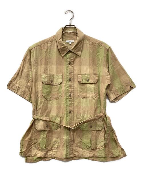 Engineered Garments（エンジニアド ガーメンツ）Engineered Garments (エンジニアド ガーメンツ) ブッシュシャツ ベージュ サイズ:Sの古着・服飾アイテム