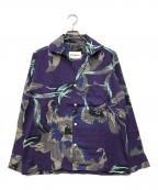 Needles×NOMA t.d.ニードルズ×ノーマティーディー）の古着「ITALIAN COLLAR SHIRT」｜パープル