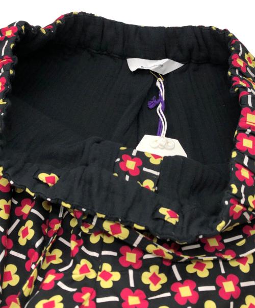 SASQUATCHfabrix.（サスクワッチファブリックス）SASQUATCHfabrix. (サスクワッチファブリックス) FLOWER CHECK BEACH PANTS イエロー サイズ:Mの古着・服飾アイテム