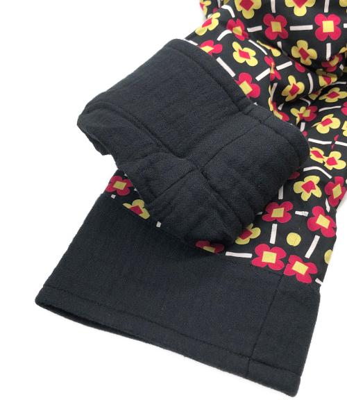 SASQUATCHfabrix.（サスクワッチファブリックス）SASQUATCHfabrix. (サスクワッチファブリックス) FLOWER CHECK BEACH JACKET イエロー サイズ:Mの古着・服飾アイテム