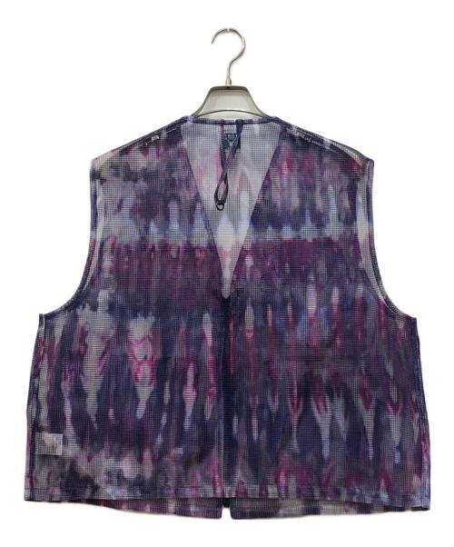 South2 West8（サウスツー ウエストエイト）south2 west8 (サウスツー ウエストエイト) Mesh Bush Vest パープル サイズ:Mの古着・服飾アイテム