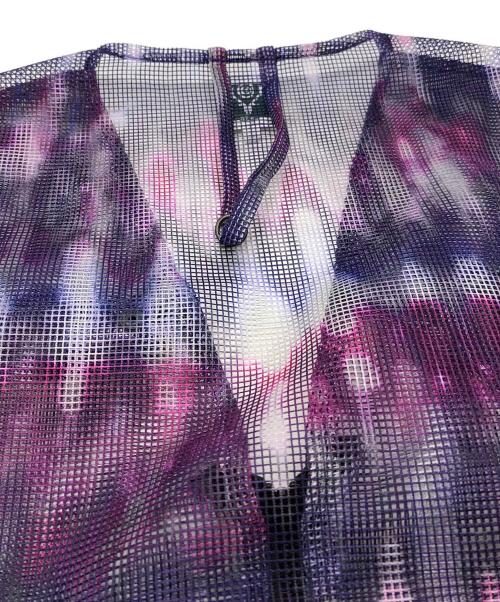 South2 West8（サウスツー ウエストエイト）south2 west8 (サウスツー ウエストエイト) Mesh Bush Vest パープル サイズ:Mの古着・服飾アイテム