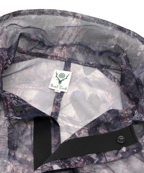 South2 West8（サウスツー ウエストエイト）south2 west8 (サウスツー ウエストエイト) BUSH COAT パープル サイズ:Sの古着・服飾アイテム