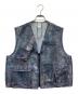 south2 west8（サウスツー ウエストエイト）の古着「Mesh Bush Vest」｜ブルー