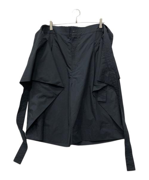 SASQUATCHfabrix.（サスクワッチファブリックス）SASQUATCHfabrix. (サスクワッチファブリックス) WRAP NYLON SHORTS ネイビー サイズ:Ｌの古着・服飾アイテム