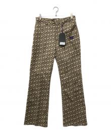 Needles（ニードルズ）の古着「Boot-Cut Jean Poly Jq Star」｜ベージュ