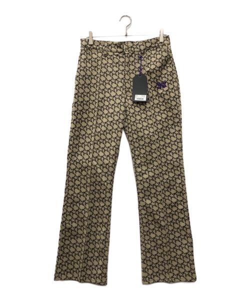 Needles（ニードルズ）Needles (ニードルズ) Boot-Cut Jean Poly Jq Star ベージュ サイズ:Sの古着・服飾アイテム