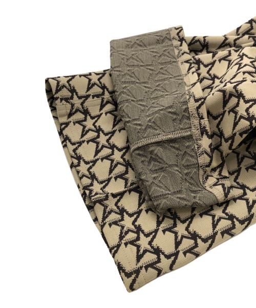 Needles（ニードルズ）Needles (ニードルズ) Boot-Cut Jean Poly Jq Star ベージュ サイズ:Sの古着・服飾アイテム