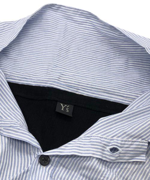 Y's（ワイズ）Y's (ワイズ) 変形ドッキングシャツ ブラック サイズ:2の古着・服飾アイテム