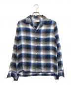 WACKO MARIAワコマリア）の古着「オンブレレーヨンシャツ」｜ネイビー