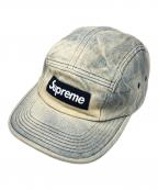 SUPREMEシュプリーム）の古着「washed chino twill camp cap denim」｜インディゴ