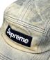 中古・古着 SUPREME (シュプリーム) washed chino twill camp cap denim インディゴ サイズ:下記参照：10000円