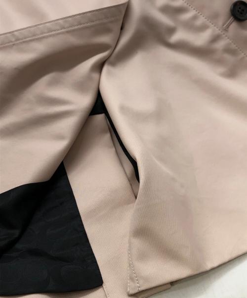 COACH（コーチ）COACH (コーチ) トレンチコート ベージュ サイズ:Lの古着・服飾アイテム
