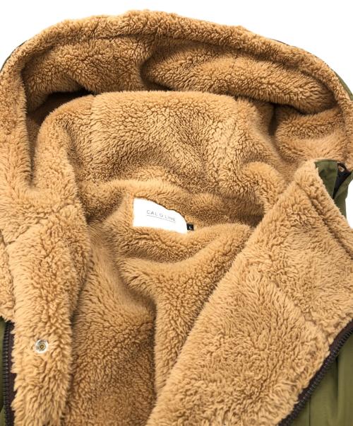 CAL O LINE（キャルオーライン）CAL O LINE (キャルオーライン) UPDATE SNOW PARKA グリーン サイズ:Lの古着・服飾アイテム