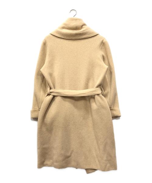 FOXEY BOUTIQUE（フォクシー ブティック）FOXEY BOUTIQUE (フォクシー ブティック) カシミヤガウンコート ベージュ サイズ:FREEの古着・服飾アイテム