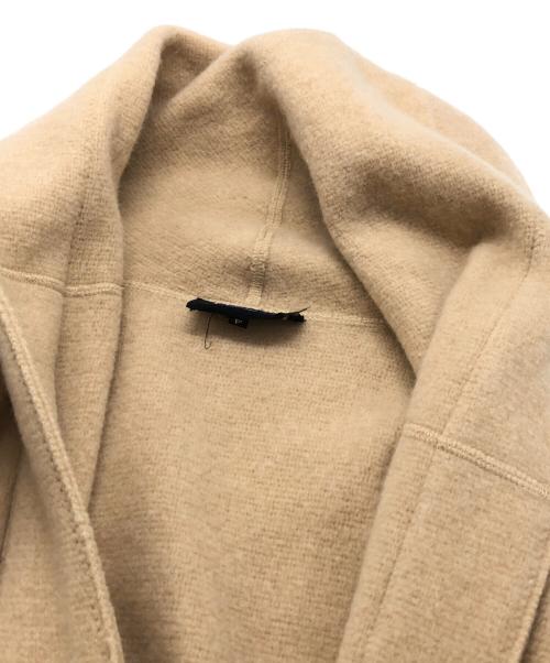 FOXEY BOUTIQUE（フォクシー ブティック）FOXEY BOUTIQUE (フォクシー ブティック) カシミヤガウンコート ベージュ サイズ:FREEの古着・服飾アイテム