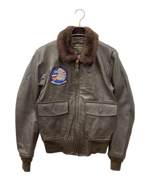 AVIREX（アヴィレックス）AVIREX (アヴィレックス) G‐1フライトジャケット ブラウン サイズ:Mの古着・服飾アイテム
