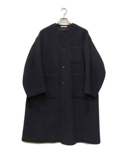 CURRENTAGE（カレンテージ）CURRENTAGE (カレンテージ) short beaver long coat ネイビー サイズ:1の古着・服飾アイテム