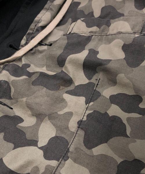 BLACK COMME des GARCONS（ブラックコムデギャルソン）BLACK COMME des GARCONS (ブラックコムデギャルソン) レイヤードジャケット ブラック サイズ:Sの古着・服飾アイテム