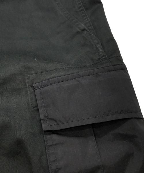 COMME des GARCONS HOMME（コムデギャルソン オム）COMME des GARCONS HOMME (コムデギャルソン オム) 綿バックサテン ナイロンリップクロス イージー カーゴ パンツ ブラック サイズ:XSの古着・服飾アイテム