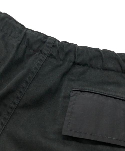 COMME des GARCONS HOMME（コムデギャルソン オム）COMME des GARCONS HOMME (コムデギャルソン オム) 綿バックサテン ナイロンリップクロス イージー カーゴ パンツ ブラック サイズ:XSの古着・服飾アイテム