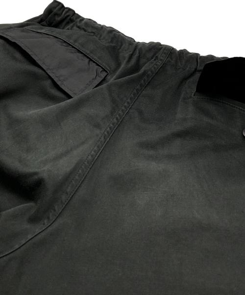 COMME des GARCONS HOMME（コムデギャルソン オム）COMME des GARCONS HOMME (コムデギャルソン オム) 綿バックサテン ナイロンリップクロス イージー カーゴ パンツ ブラック サイズ:XSの古着・服飾アイテム