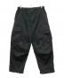 COMME des GARCONS HOMME（コムデギャルソン オム）の古着「綿バックサテン ナイロンリップクロス イージー カーゴ パンツ」｜ブラック