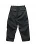 COMME des GARCONS HOMME (コムデギャルソン オム) 綿バックサテン ナイロンリップクロス イージー カーゴ パンツ ブラック サイズ:XS：18000円