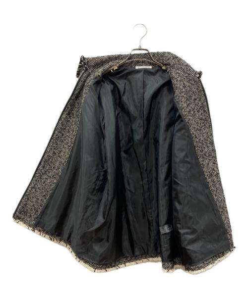 BEAUTY&YOUTH（ビューティーアンドユース）BEAUTY&YOUTH (ビューティーアンドユース) ヘリンボーンツイード ブルゾン ブラック サイズ:Mの古着・服飾アイテム