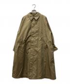 Gymphlexジムフレックス）の古着「ベルテッドバルマカーンコート」｜ベージュ