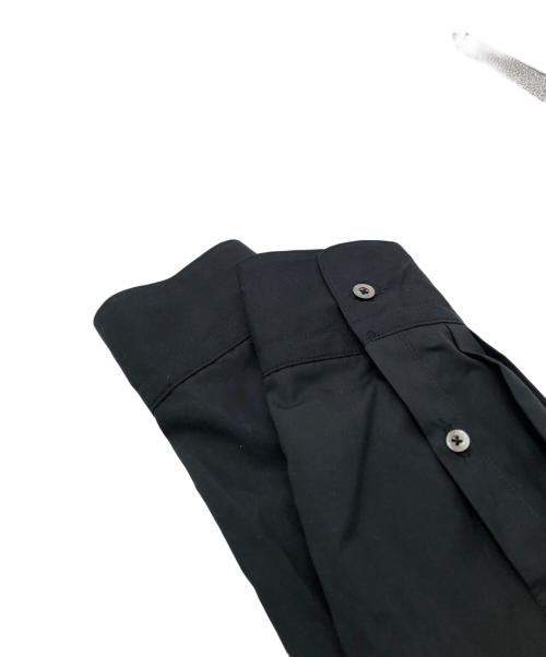 DAIRIKU（ダイリク）DAIRIKU (ダイリク) Dress L-S Shirt ブラック サイズ:Lの古着・服飾アイテム