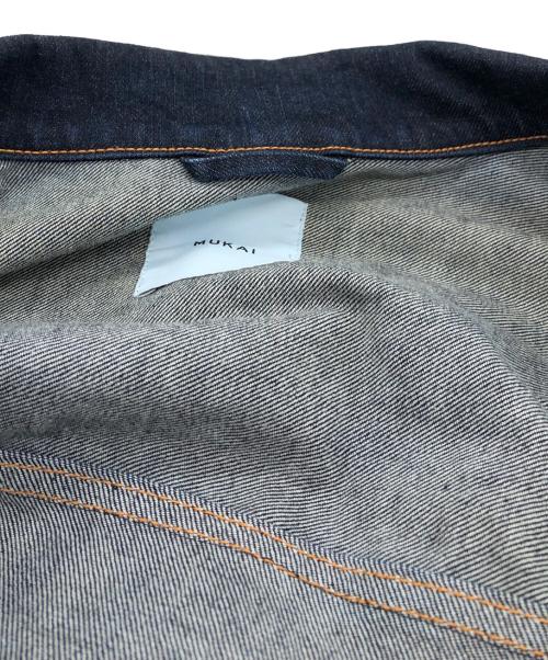 MUKAI（ムカイ）MUKAI (ムカイ) BACK SHEARING DENIM JACKET インディゴ サイズ:2の古着・服飾アイテム