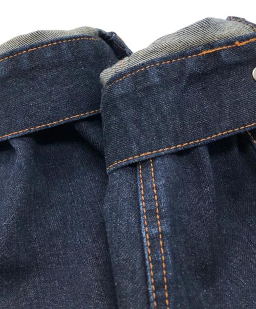 MUKAI（ムカイ）MUKAI (ムカイ) BACK SHEARING DENIM JACKET インディゴ サイズ:2の古着・服飾アイテム