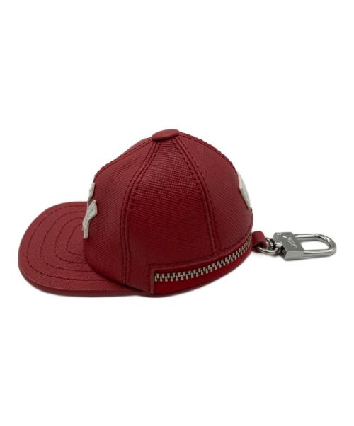 KITH（キス）KITH (キス) New York Yankees Baseball Cap Leather Pouch レッドの古着・服飾アイテム