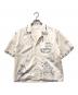 Aime Leon Dore（エメ レオン ドレ）の古着「SS Printed Cropped Camp Shirt」｜ホワイト