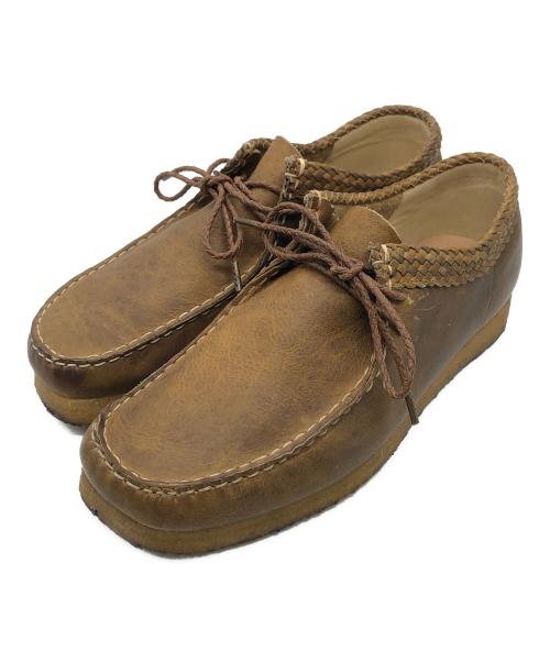 CLARKS ORIGINALS（クラークス オリジナルズ）Clarks Originals (クラークス オリジナルズ) Aime Leon Dore (エメ レオン ドレ) Wallabee ブラウン サイズ:UK7 1/2の古着・服飾アイテム