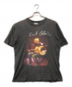 90'S Kurt Cobain90年代カートコバーン）の古着「MTV Unplugged バンドTシャツ」｜ブラック