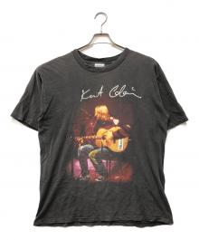 90'S Kurt Cobain（90年代カートコバーン）の古着「MTV Unplugged バンドTシャツ」｜ブラック
