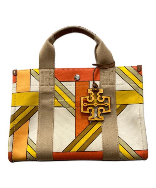 TORY BURCH（トリーバーチ）TORY BURCH (トリーバーチ) 2WAYバッグ ベージュの古着・服飾アイテム