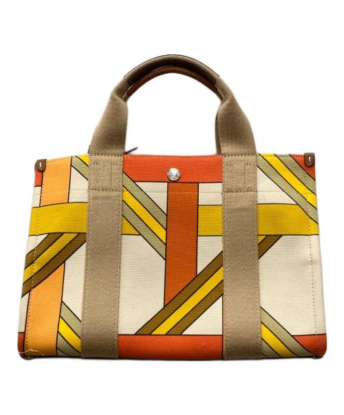 TORY BURCH（トリーバーチ）TORY BURCH (トリーバーチ) 2WAYバッグ ベージュの古着・服飾アイテム