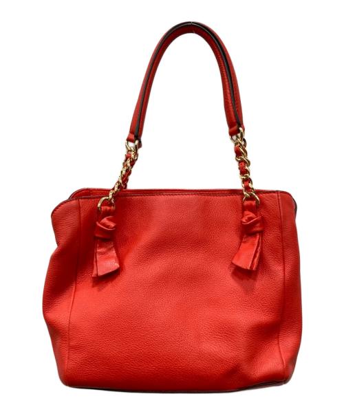 TORY BURCH（トリーバーチ）TORY BURCH (トリーバーチ) 2WAYバッグ レッドの古着・服飾アイテム