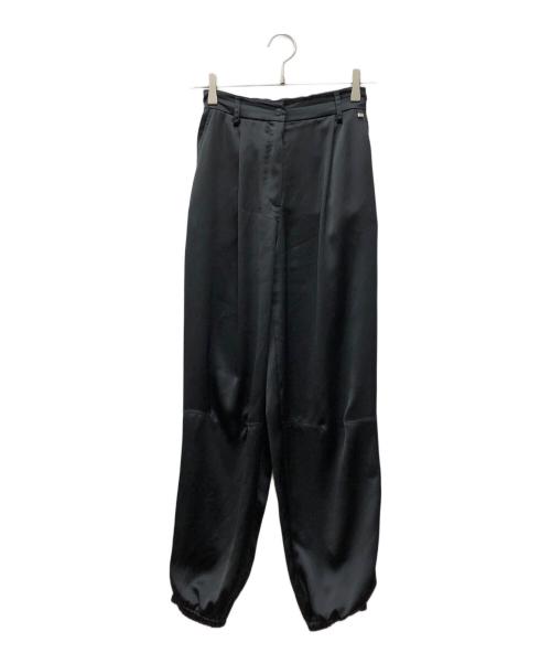 HERNO（ヘルノ）HERNO (ヘルノ) CASUAL SATIN  PANTS ブラック サイズ:38の古着・服飾アイテム