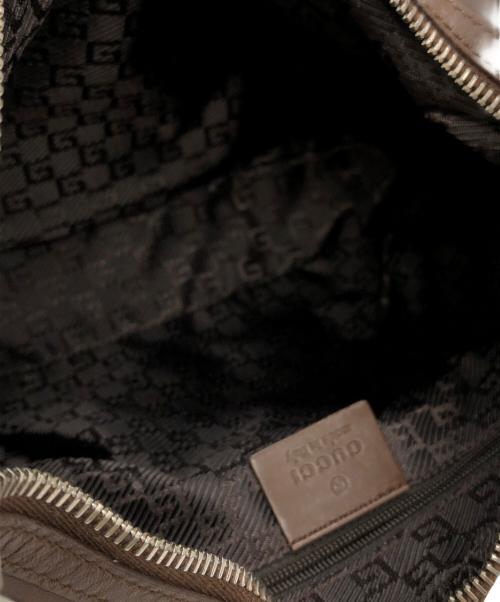 GUCCI（グッチ）GUCCI (グッチ) ハンドバッグ ブラウン サイズ:下記参照の古着・服飾アイテム