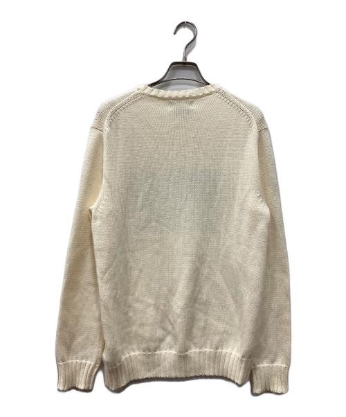 POLO RALPH LAUREN（ポロ・ラルフローレン）POLO RALPH LAUREN (ポロ・ラルフローレン) 星条旗 セーター ホワイト サイズ:XSの古着・服飾アイテム