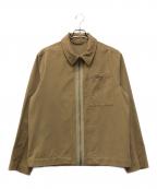 STUDIO NICHOLSONスタジオ ニコルソン）の古着「timora zip thru casual jacket」｜ブラウン