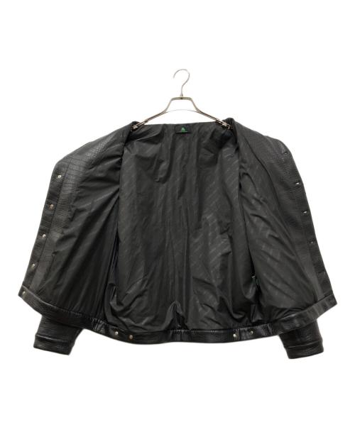 A FEW GOOD KIDS（アフューグッドキッズ）A FEW GOOD KIDS (アフューグッドキッズ) Crocodile Effect Jacket ブラック サイズ:Sの古着・服飾アイテム