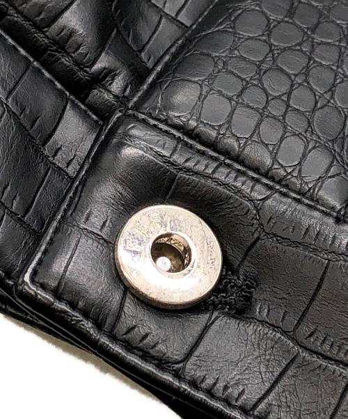 A FEW GOOD KIDS（アフューグッドキッズ）A FEW GOOD KIDS (アフューグッドキッズ) Crocodile Effect Jacket ブラック サイズ:Sの古着・服飾アイテム