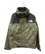THE NORTH FACEザ ノース フェイス）の古着「マウンテンレインテックスジャケット」｜グリーン