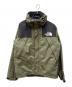 THE NORTH FACE（ザ ノース フェイス）の古着「マウンテンレインテックスジャケット」｜グリーン