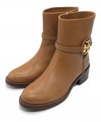 TORY BURCHトリーバーチ）の古着「ミドルブーツ」｜ベージュ